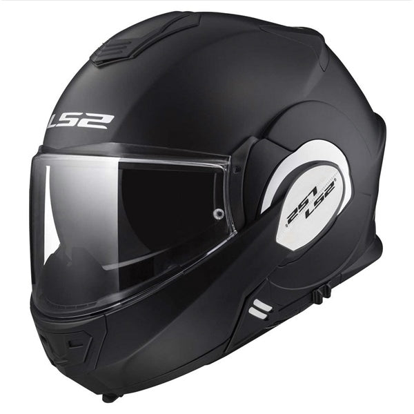 LS2 Valiant Modular Matte Black Helmet 1