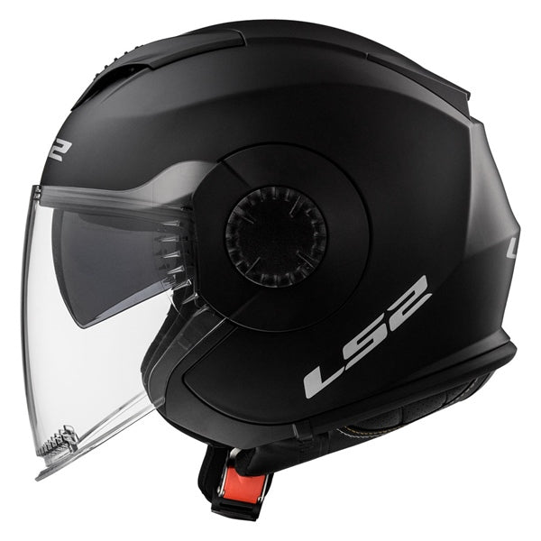 LS2 Verso Open-Face Matte Black Helmet image5