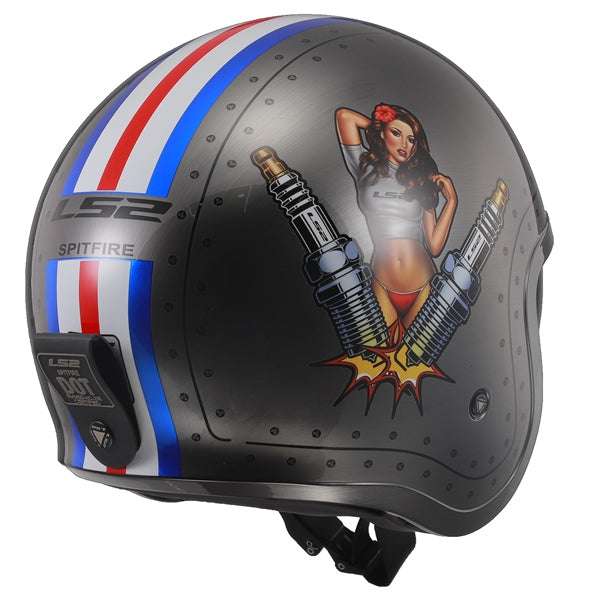 LS2 Spitfire Spark Helmet 6