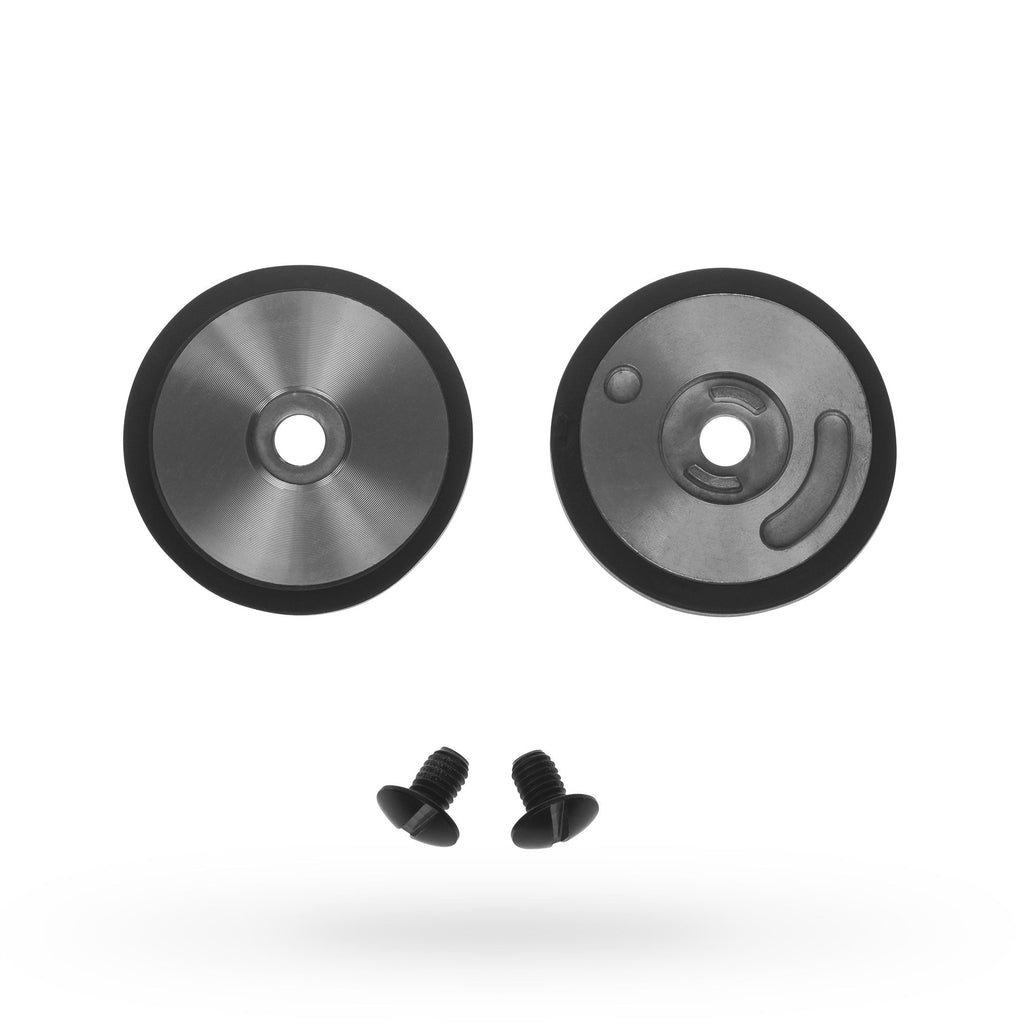 "PS BULLITT SHIELD PODS BRUSHED SILV"