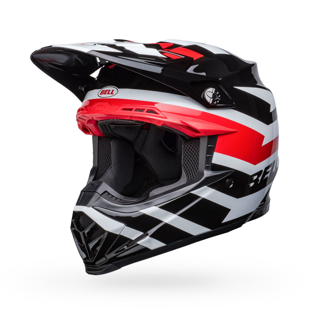 "PS MOTO-9S FLEX BANSHEE BK/RD S angle 4"