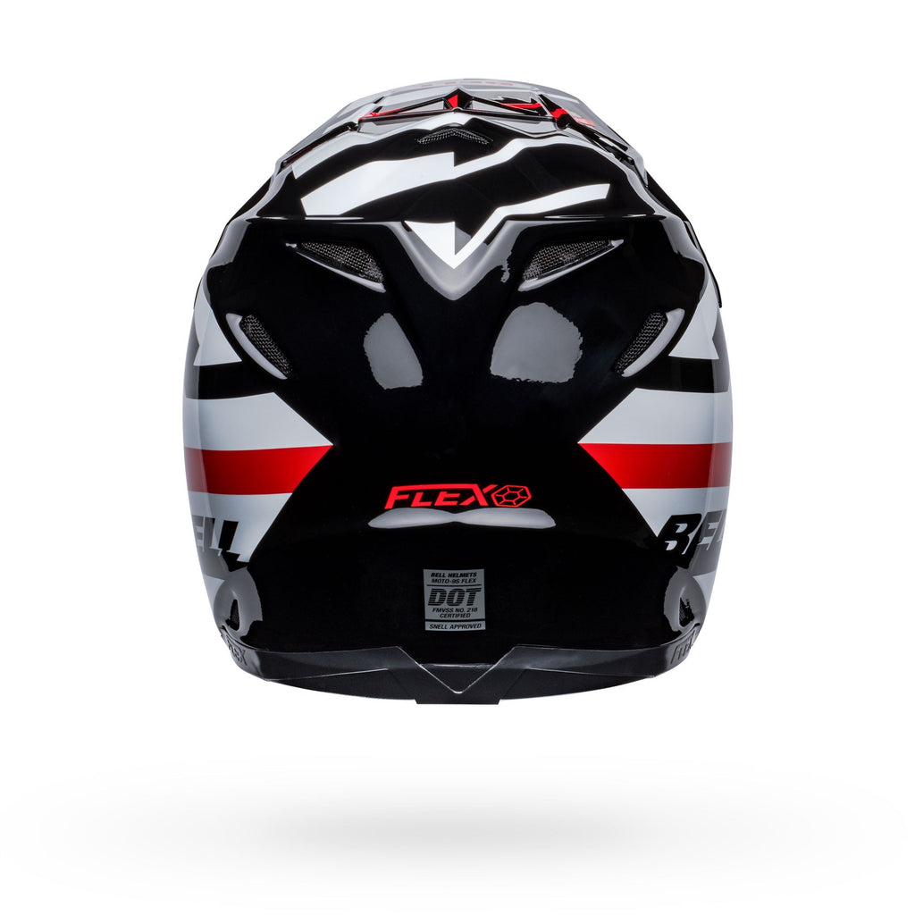 "PS MOTO-9S FLEX BANSHEE BK/RD S angle 7"