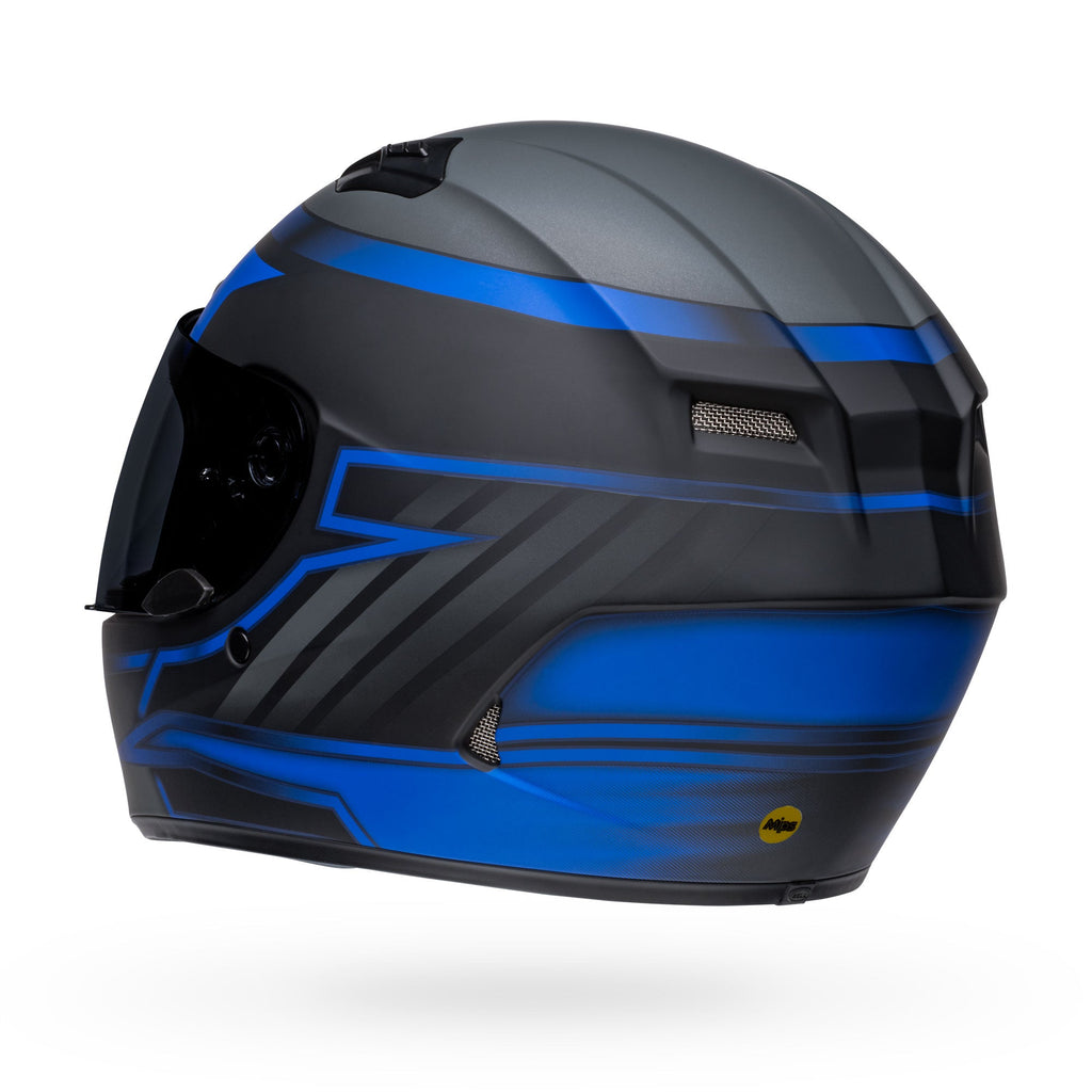 "PS QUALIFIER DLX MIPS RSR MT BK/BL S angle 6"