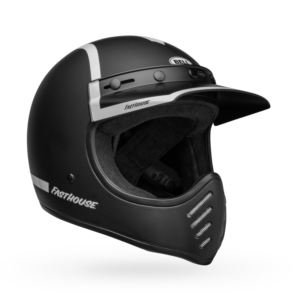 "PS MOTO-3 FH OLD ROAD M/G BK/WH S angle 2"