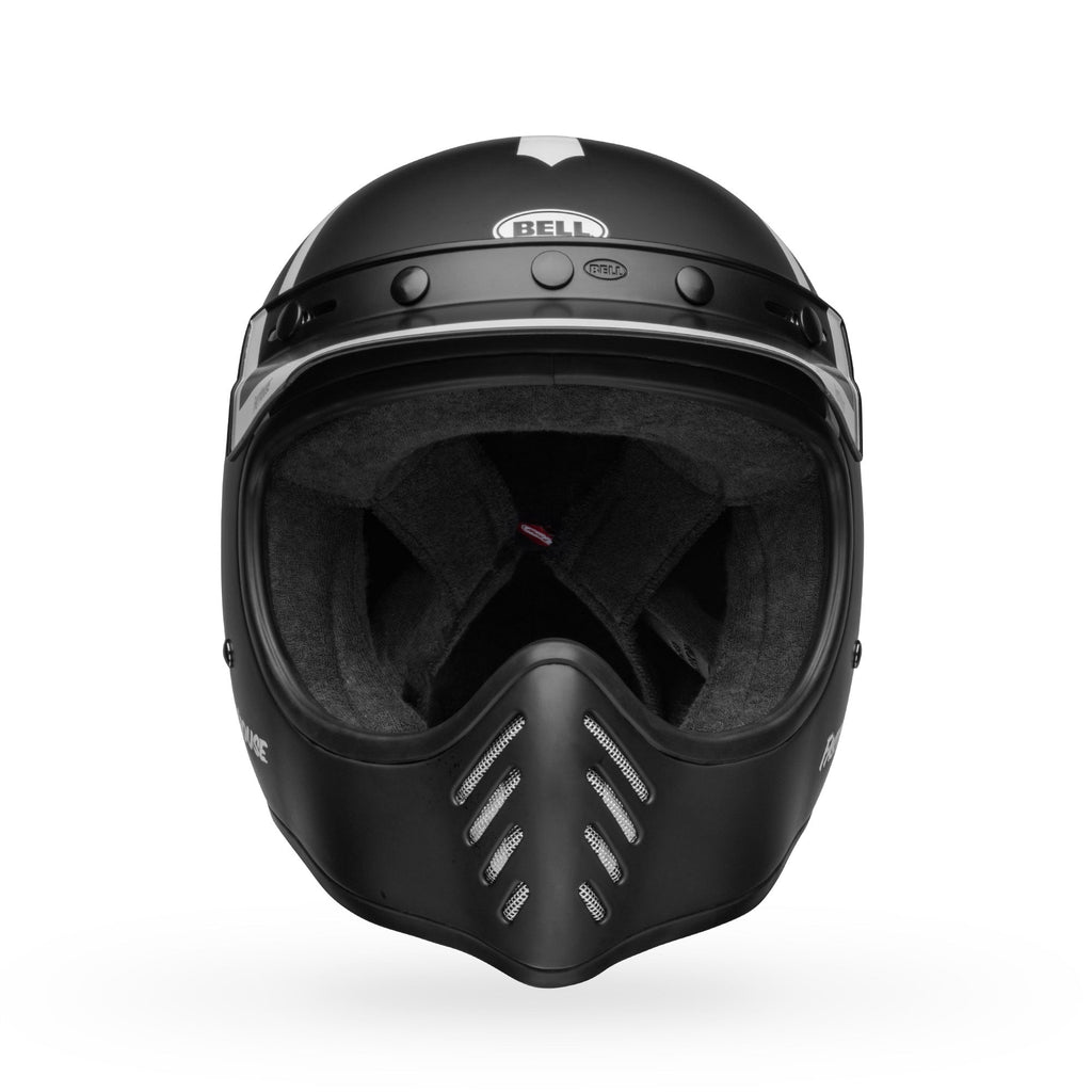 "PS MOTO-3 FH OLD ROAD M/G BK/WH S angle 3"