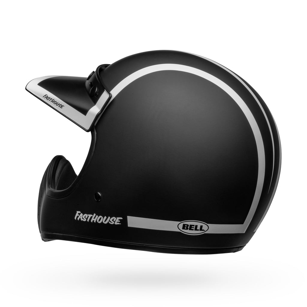 "PS MOTO-3 FH OLD ROAD M/G BK/WH S angle 6"
