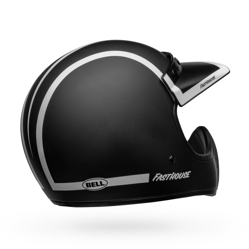 "PS MOTO-3 FH OLD ROAD M/G BK/WH S angle 8"