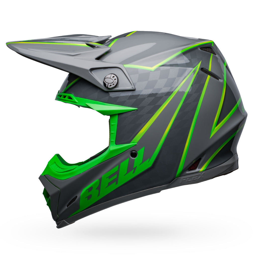 "PS MOTO-9S FLEX SPRITE GY/GR S angle 5"