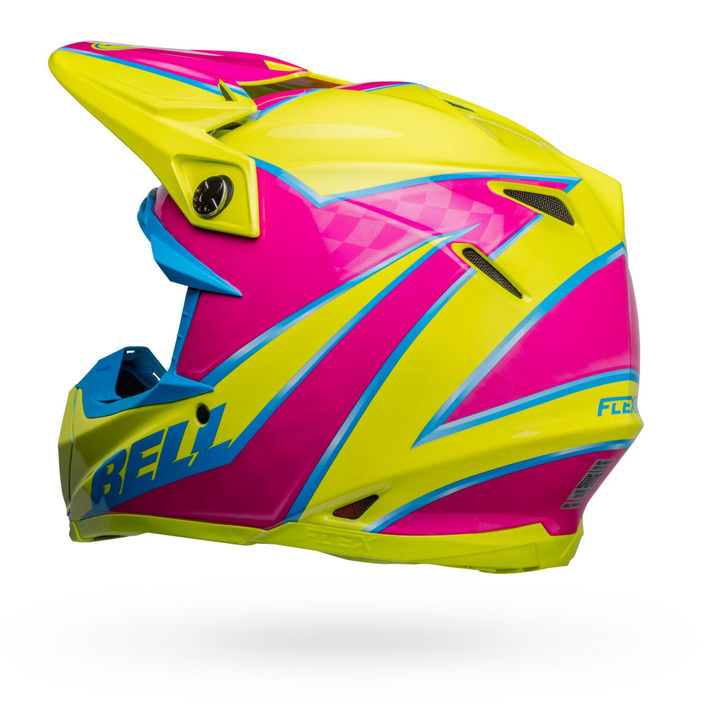 "PS MOTO-9S FLEX SPRITE YL/MAG S angle 6"