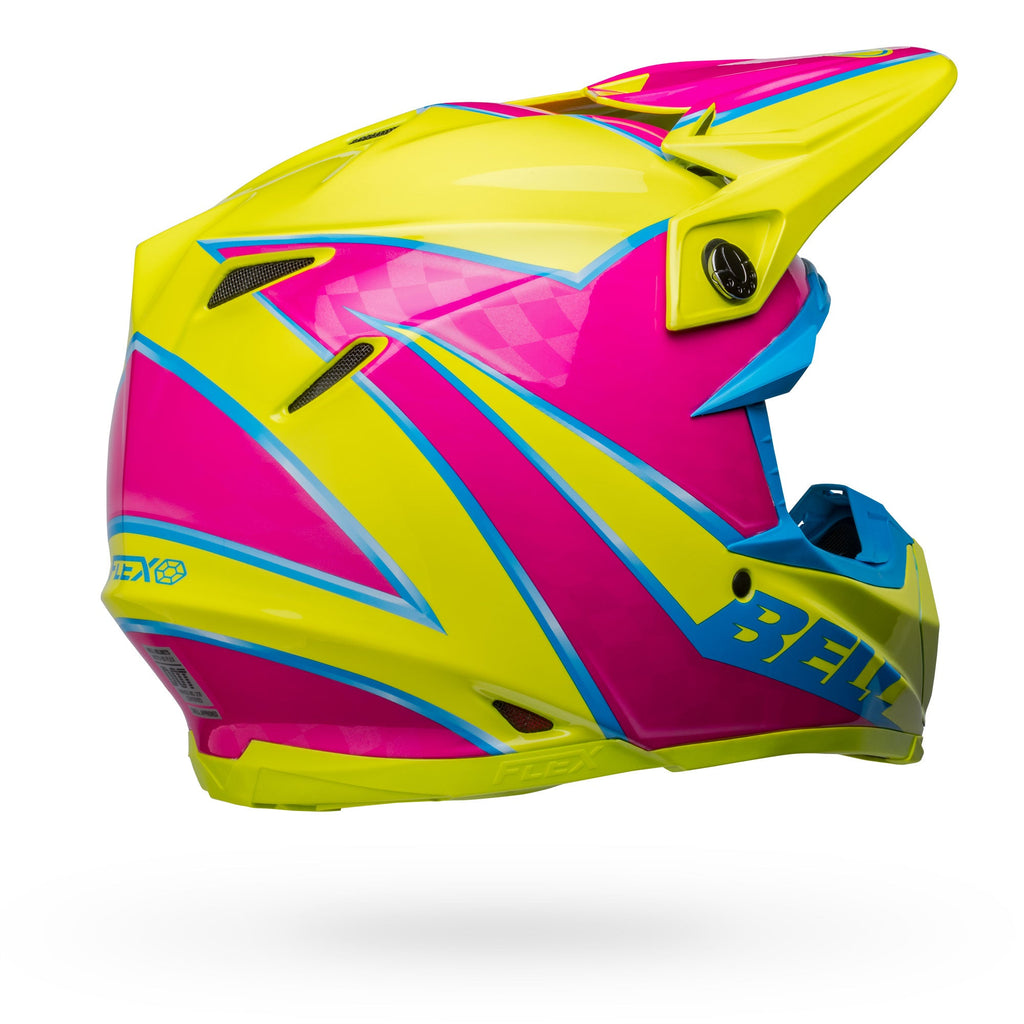 "PS MOTO-9S FLEX SPRITE YL/MAG S angle 8"