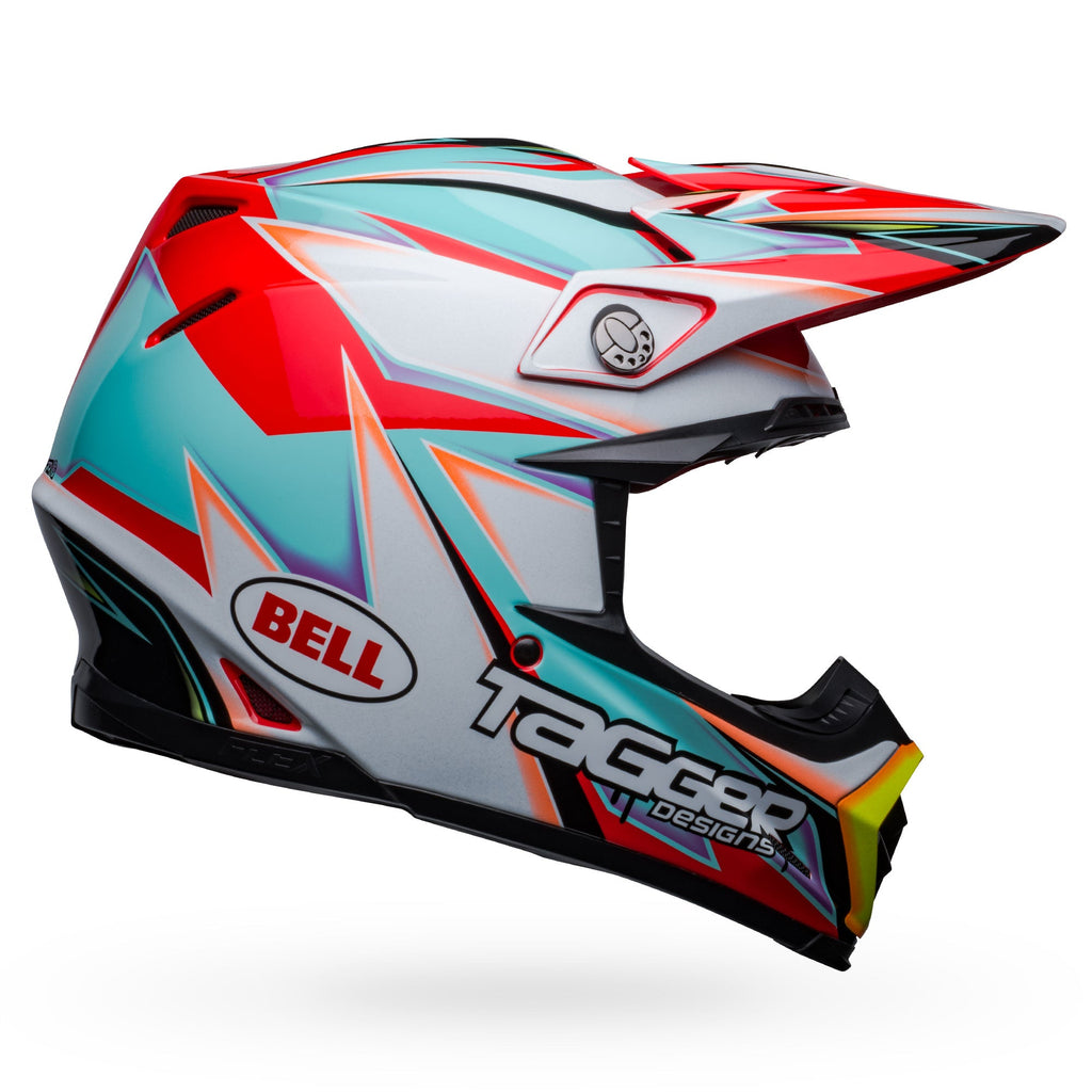 "PS MOTO-9S FLEX TAGGER EDGE WH/AQ S"