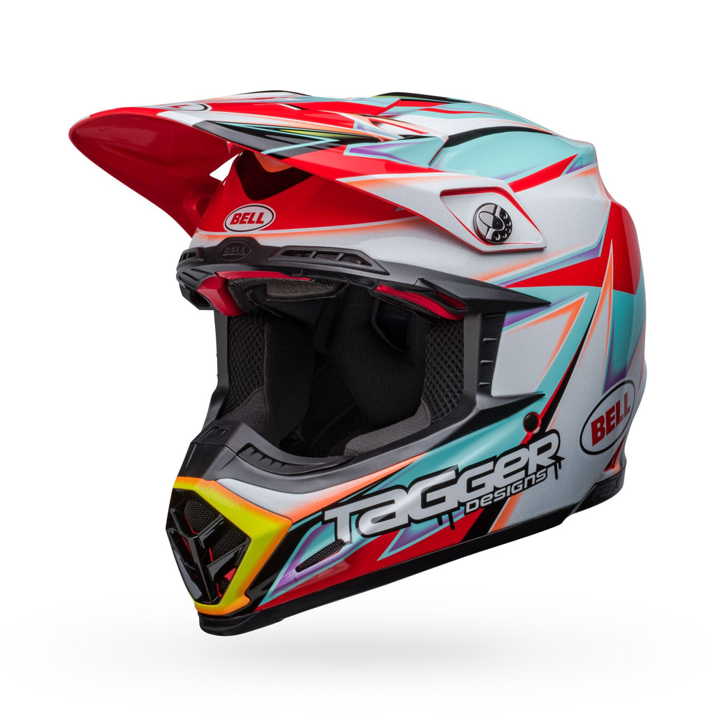 "PS MOTO-9S FLEX TAGGER EDGE WH/AQ S angle 4"