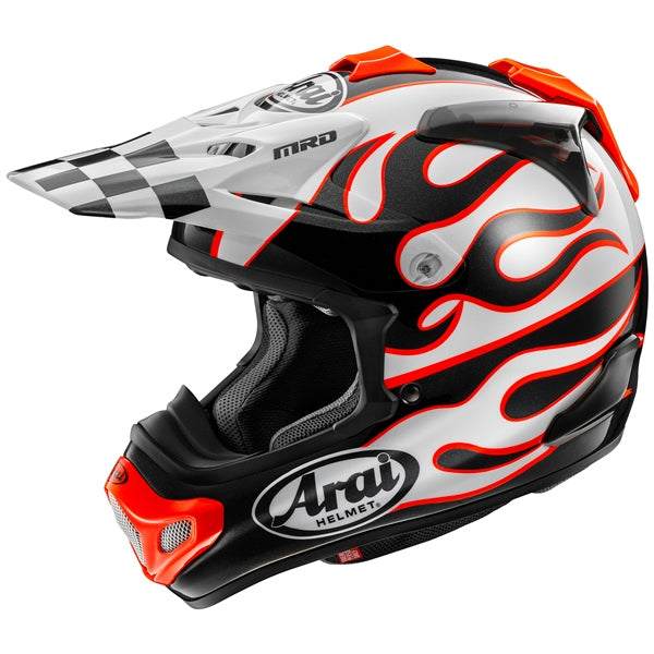 Arai VX Pro 4 Flame Helmet 1