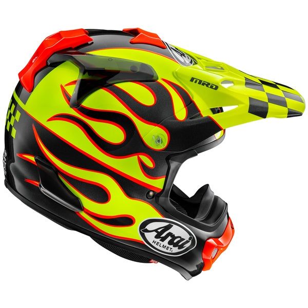 Arai VX Pro 4 Flame Helmet 4