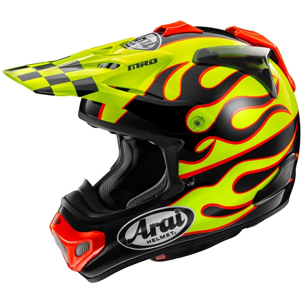 Arai VX Pro 4 Flame Helmet 3